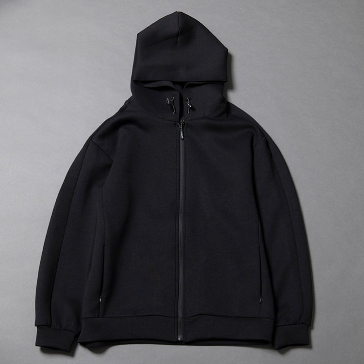【FACELESS】Embossing print zip hoodie