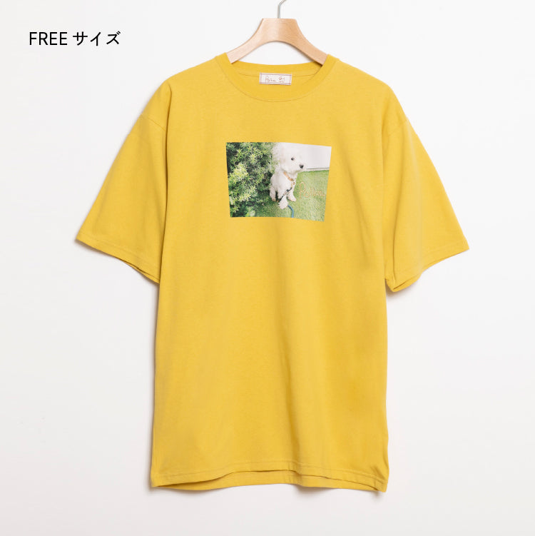 【Poika】フォトプリントTシャツ