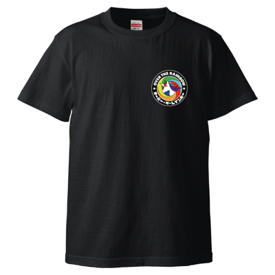 OverTheRainbow 半袖Tシャツ(白文字)