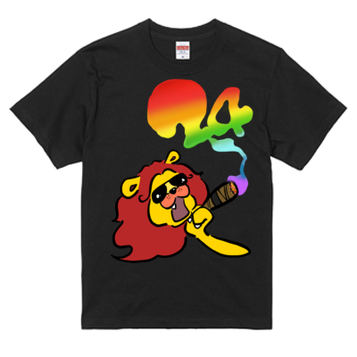 出し勝ちライオンくんTシャツCOLOR