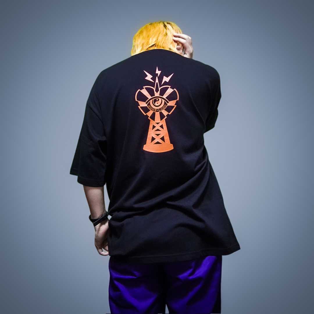 【CORE-LAND】オーバーサイズTシャツ(HEART CORE)
