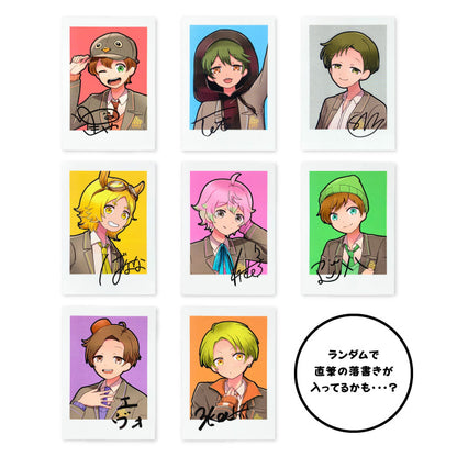 ゆきや【がくめん】チェキ風トレカ