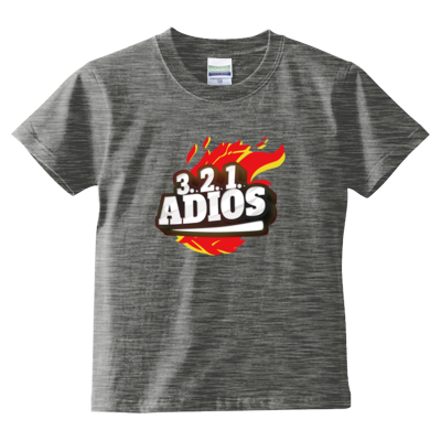 3.2.1 ADIOS FIRE(キッズTシャツ)