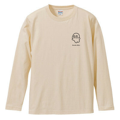 本田みくサンプル ロングスリーブTシャツ（ナチュラル）