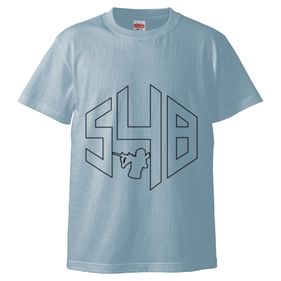 548連合軍Tシャツ　シンプル　カラーパターン①（前面にロゴ、裏面印刷なし）