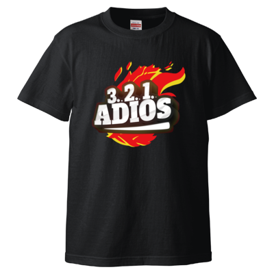 3.2.1 ADIOS FIRE(Tシャツ)