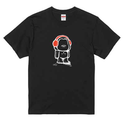 はまちこちゃんねるサンプル オンデマンド転写　5.6オンス ハイクオリティー Tシャツ（白線）