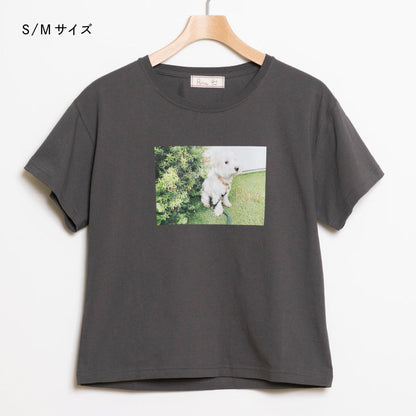 【Poika】フォトプリントTシャツ
