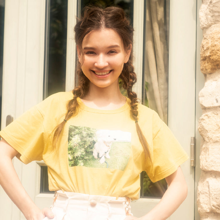 【Poika】フォトプリントTシャツ