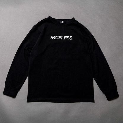 【FACELESS】Logo long-sleeve shirt
