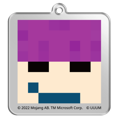 マイクラサンプル_ミナミノツドイアクリルキーホルダー02