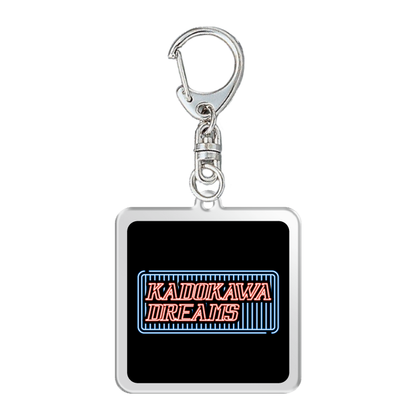 【ダンマス ワールド3 × KADOKAWA DREAMS】正方形アクリルキーホルダー