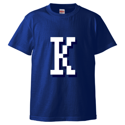 【SKJ Village】K Tシャツ（ブルー）