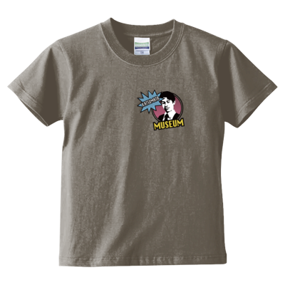 KATSUMATA MUSEUM(ピンクワンポイント) キッズTシャツ