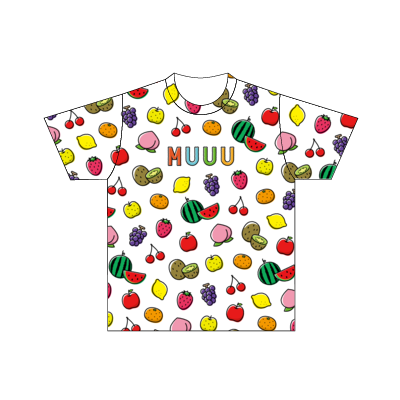 【サンプル59】オールオーバー ドライTシャツ（キッズ）(140)（両面印刷）