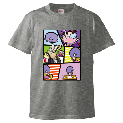 アジーンコミック☆ホワイト(Tシャツ)