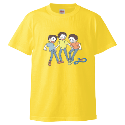 【じゅん】3人ビッグロゴ Tシャツ