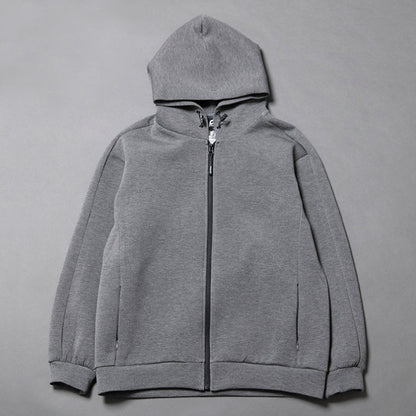 【FACELESS】Embossing print zip hoodie