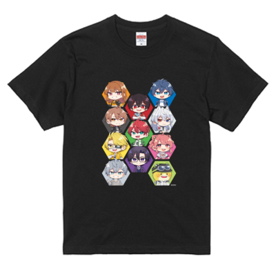 カラフルピーチサンプル 【オンデマンド転写　5.6オンス ハイクオリティー Tシャツ】_2