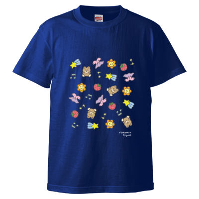 【ゆめみん日和】カラフルTシャツ　大人用