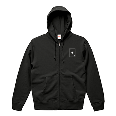 【サンプル対応品】10.0オンス スウェット フルジップ パーカ