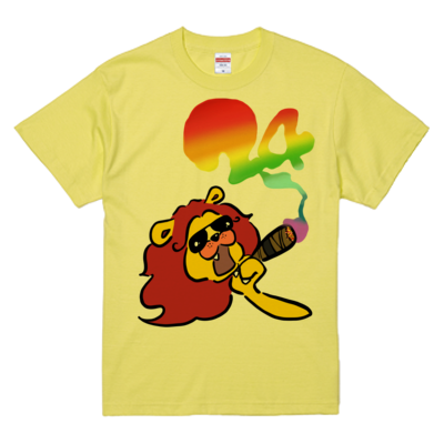出し勝ちライオンくんTシャツCOLOR