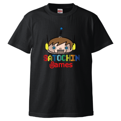 SATOCHIN games（5.6オンス ハイクオリティー Ｔシャツ）