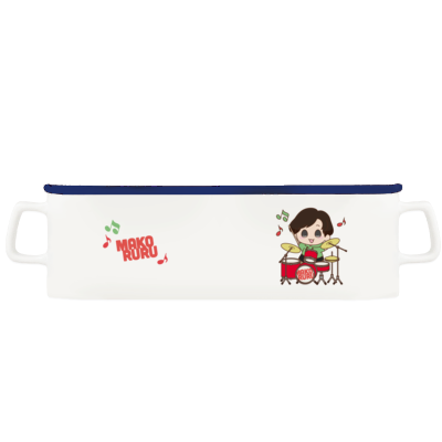 まこるるラウンドリップマグカップ（ネイビー）