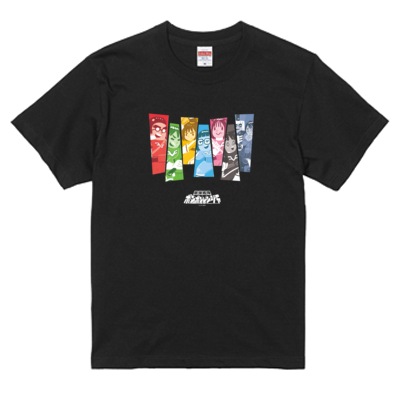 ボンボンTVサンプル オンデマンド転写Tシャツ（ブラック）