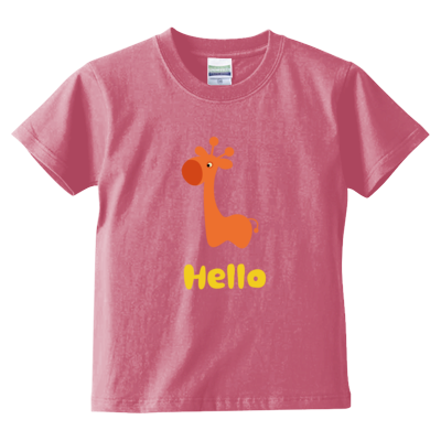 Hello Orange（キッズTシャツ）