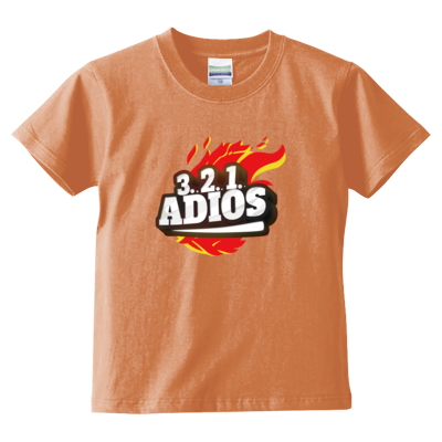 3.2.1 ADIOS FIRE(キッズTシャツ)