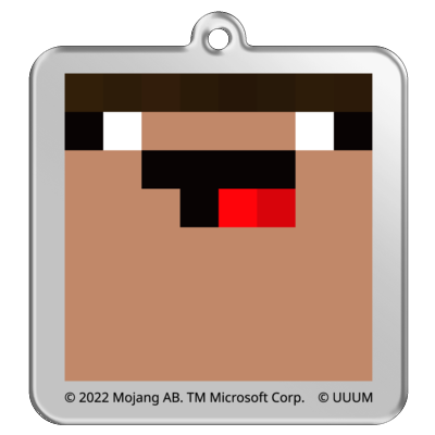 マイクラサンプル_ありくまかのあアクリルキーホルダー02