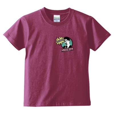 KATSUMATA MUSEUM(グリーンワンポイント) キッズTシャツ