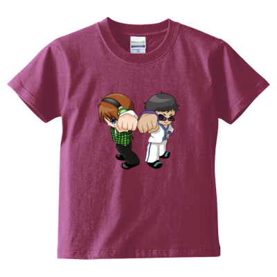 トムとマルク ver.2(キッズTシャツ)