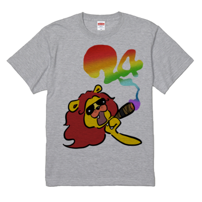 出し勝ちライオンくんTシャツCOLOR