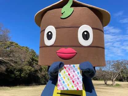 けえ【島育ち】ハンカチ（ガシマくん）