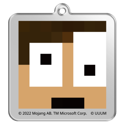 マイクラサンプル_ぷちぷち＜Pアクリルキーホルダー01
