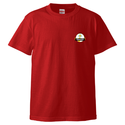 【さんくーる】チャンネル開設3周年記念Tシャツ＜レッド＞ B柄