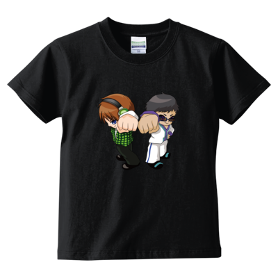 トムとマルク ver.2(キッズTシャツ)