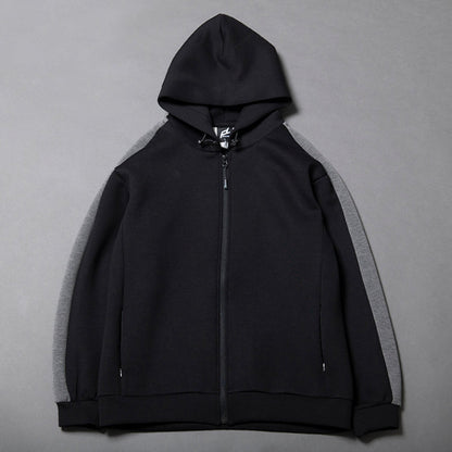 【FACELESS】Embossing print zip hoodie