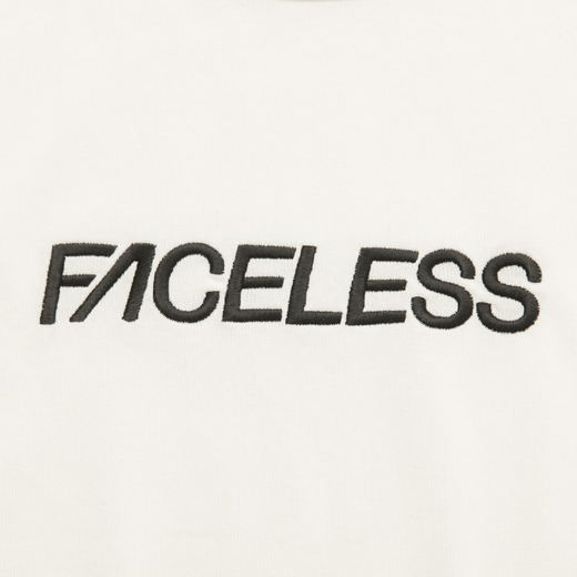 【FACELESS】Logo long-sleeve shirt