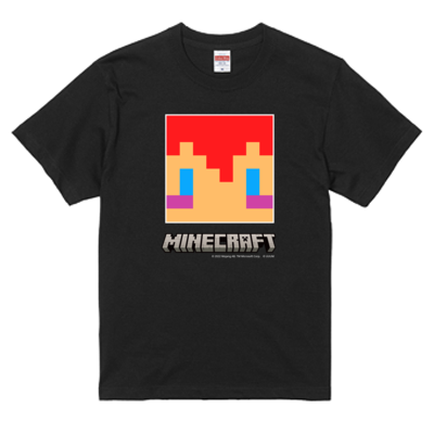 マイクラサンプル_じゃじゃーん菊池Tシャツ(ブラック)