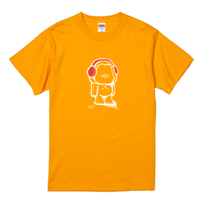 はまちこちゃんねるサンプル オンデマンド転写　5.6オンス ハイクオリティー Tシャツ（白線）