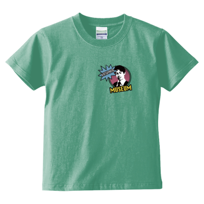 KATSUMATA MUSEUM(ピンクワンポイント) キッズTシャツ