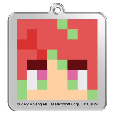 マイクラサンプル_ゆきやアクリルキーホルダー02
