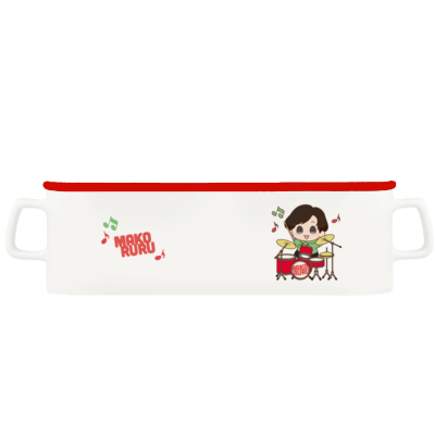まこるるラウンドリップマグカップ（レッド）