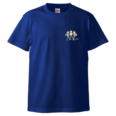 【じゅん】3人ワンポイントロゴ Tシャツ
