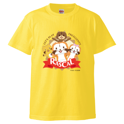 脱獄ごっこサンプル Tシャツ（カナリアイエロー）