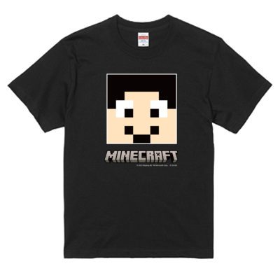 マイクラサンプル_まぐにぃTシャツ(ブラック)
