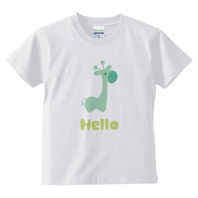 Hello Green（キッズTシャツ）